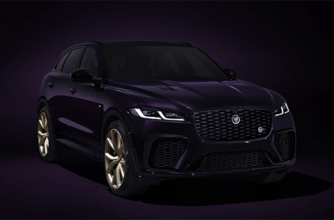 Závodní úspěch Jaguaru inspiroval limitovanou edici F-Pace SVR